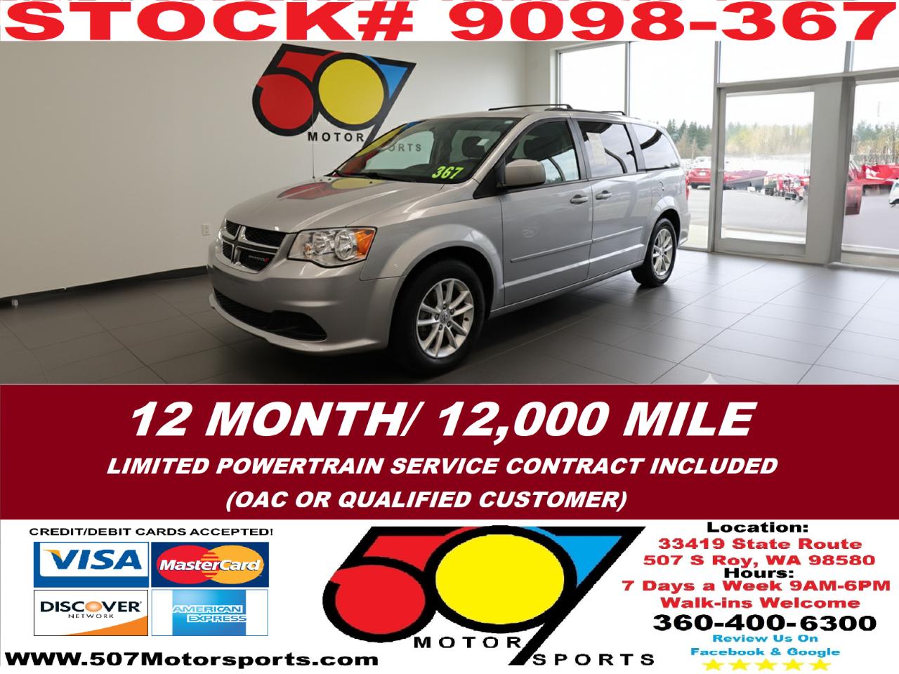 2016 Dodge Grand Caravan SXT