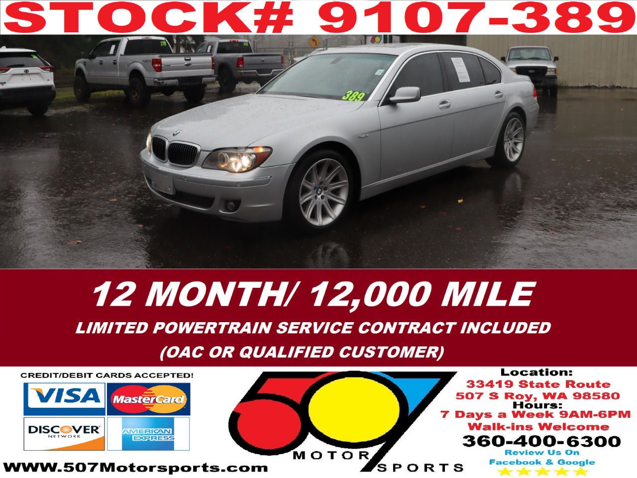 2006 BMW 7-Series 750Li