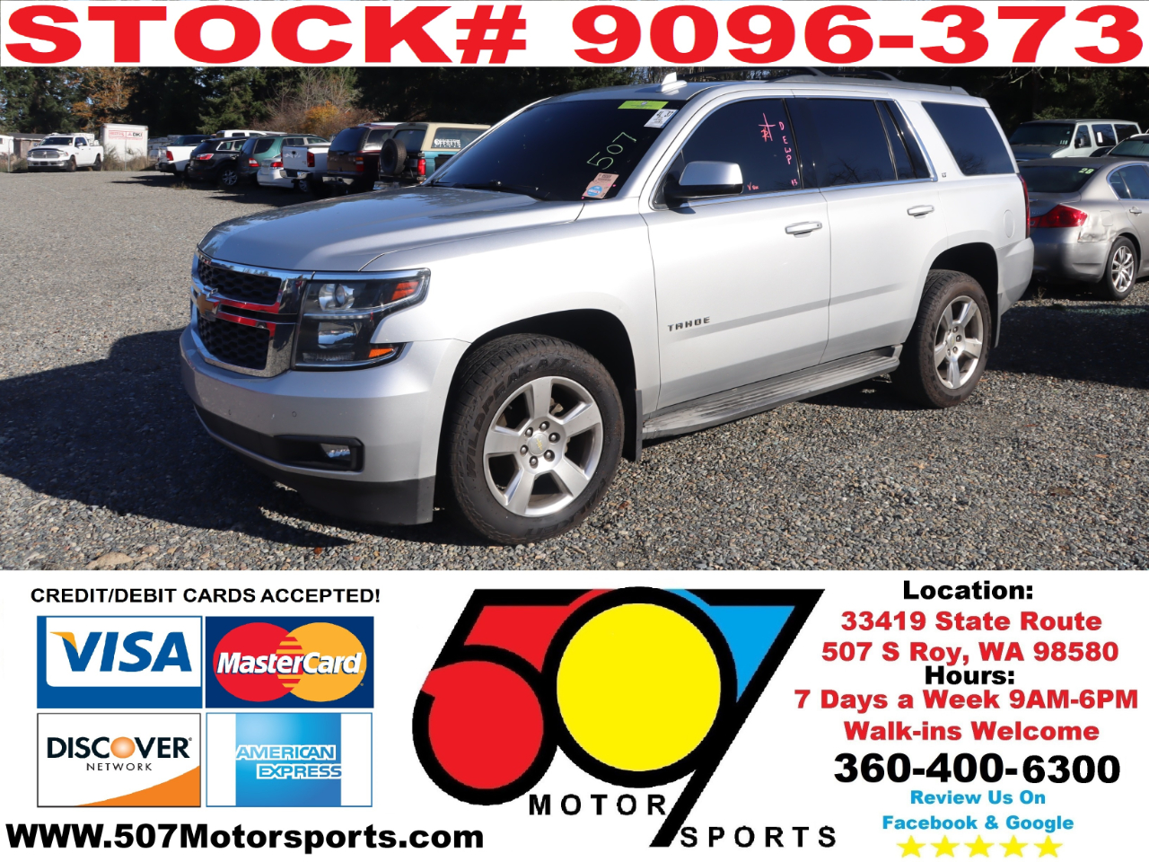 2015 Chevrolet Tahoe LT 4WD