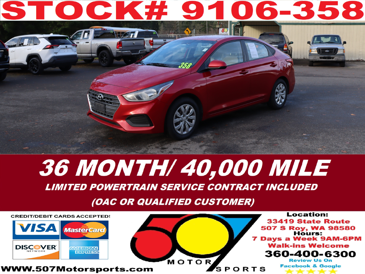 2018 Hyundai Accent SE