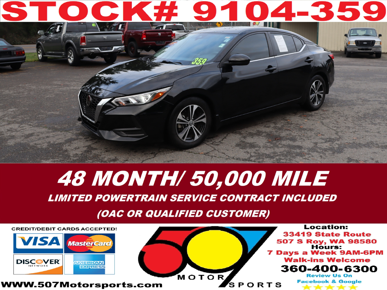 2021 Nissan Sentra SV