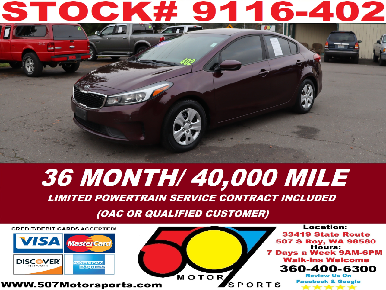 2018 Kia Forte LX 6M