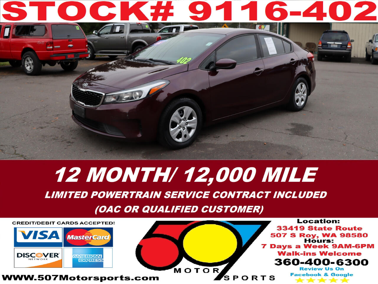 2018 Kia Forte LX 6M