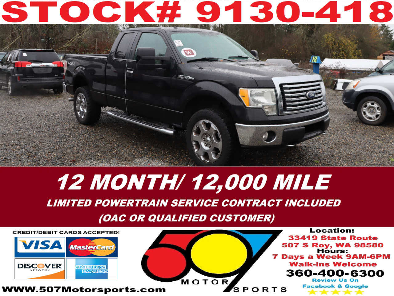 2010 Ford F-150 XLT SuperCab 6.5-ft. Bed 4WD
