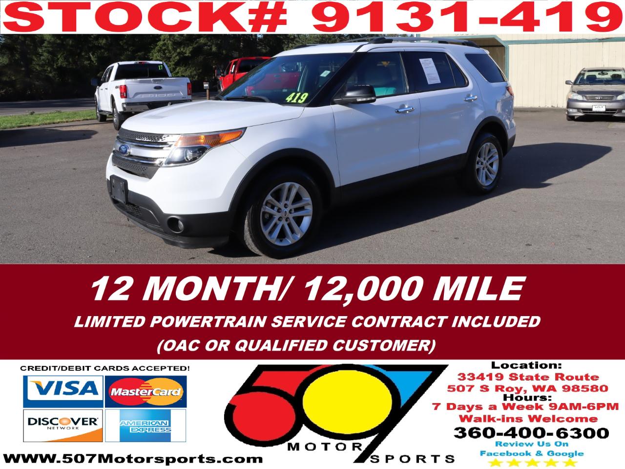 2013 Ford Explorer XLT