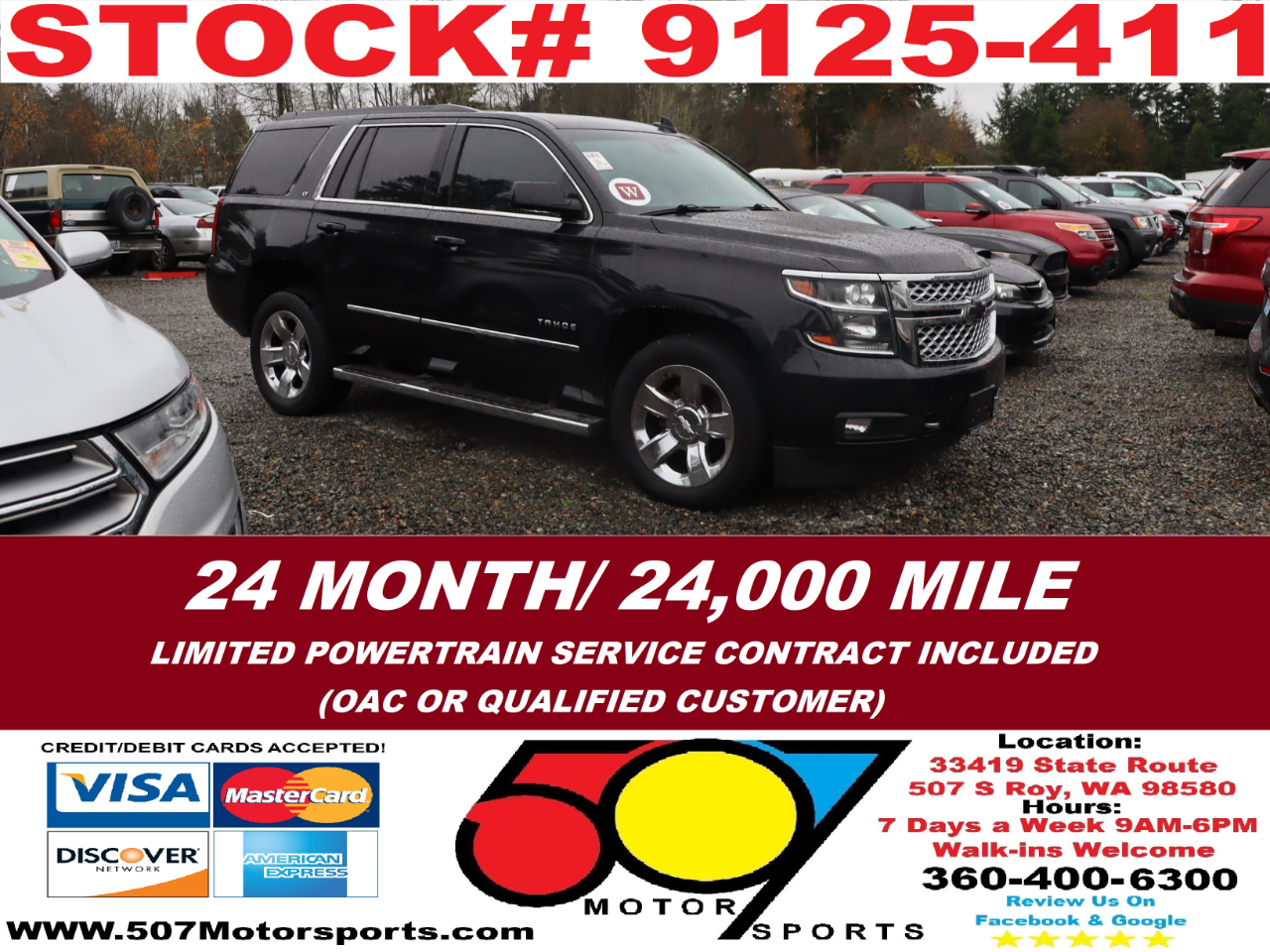 2018 Chevrolet Tahoe LT 4WD