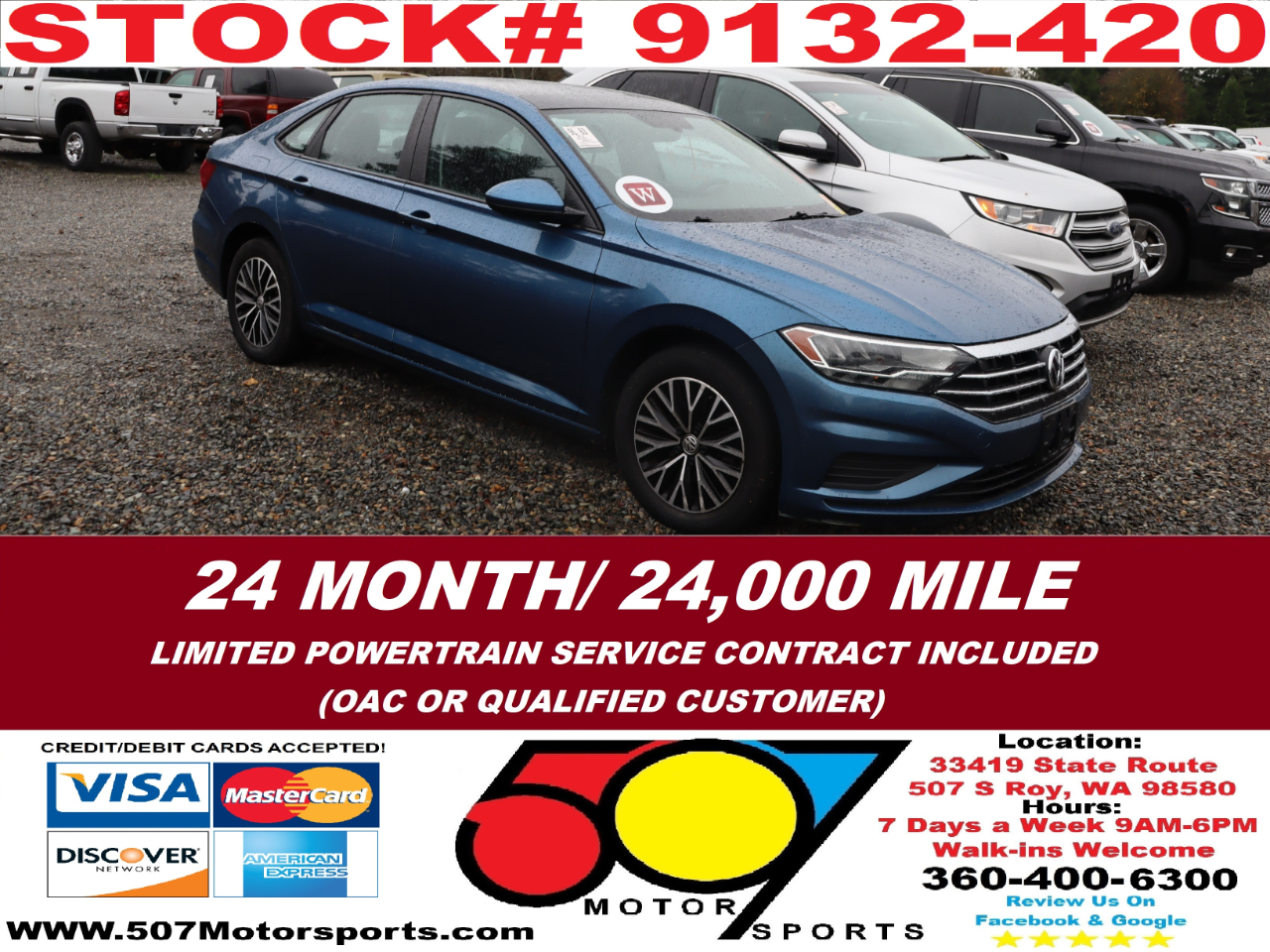 2019 Volkswagen Jetta 1.4T SEL 8A