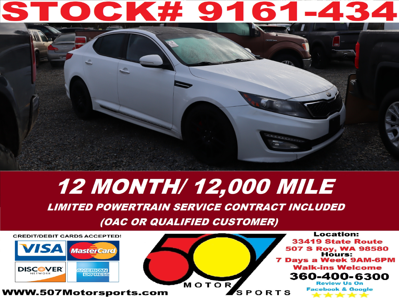 2013 Kia Optima SX Limited