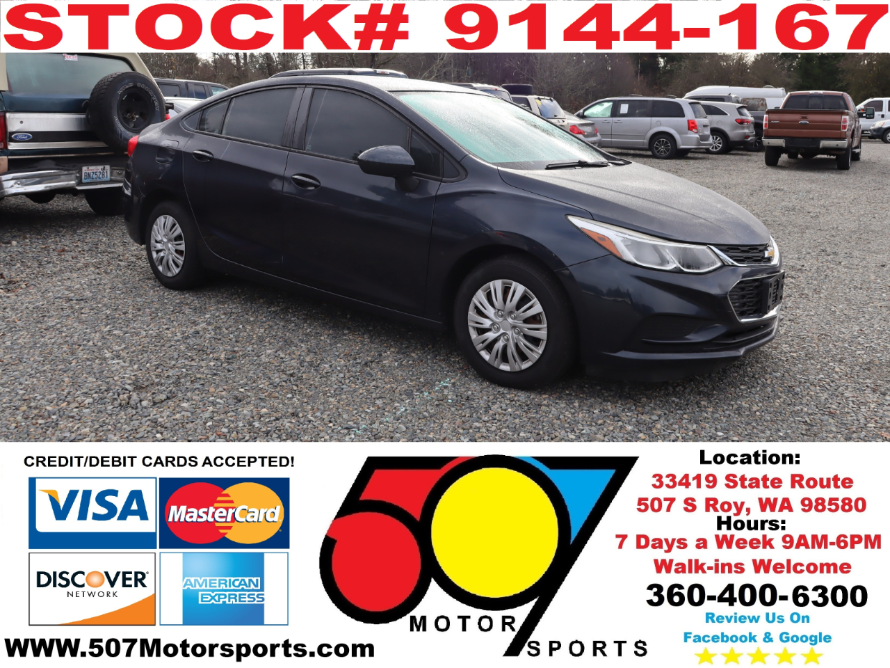 2016 Chevrolet Cruze LS Auto