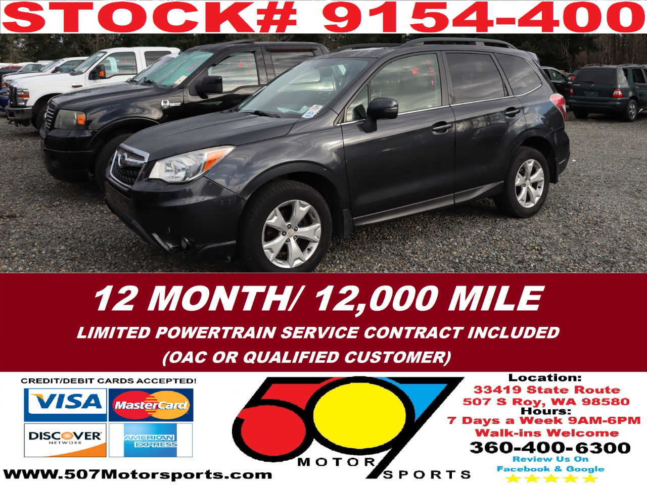 2014 Subaru Forester 2.5i Touring