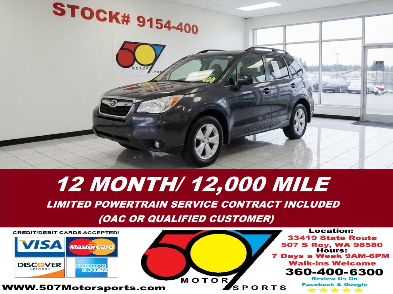 2014 Subaru Forester 2.5i Touring