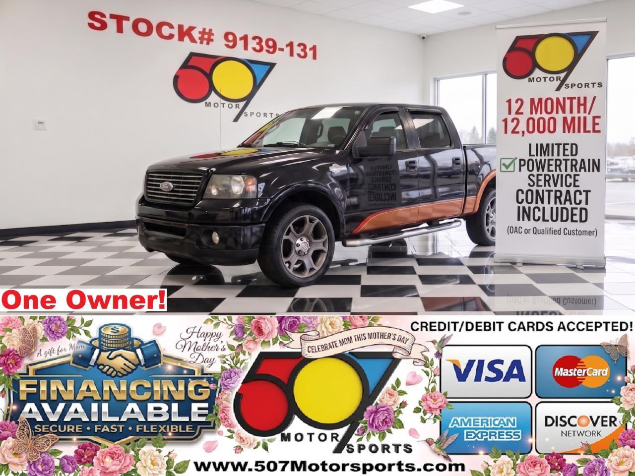 2008 Ford F-150 Harley-Davidson SuperCrew 5.5-ft Bed 4WD