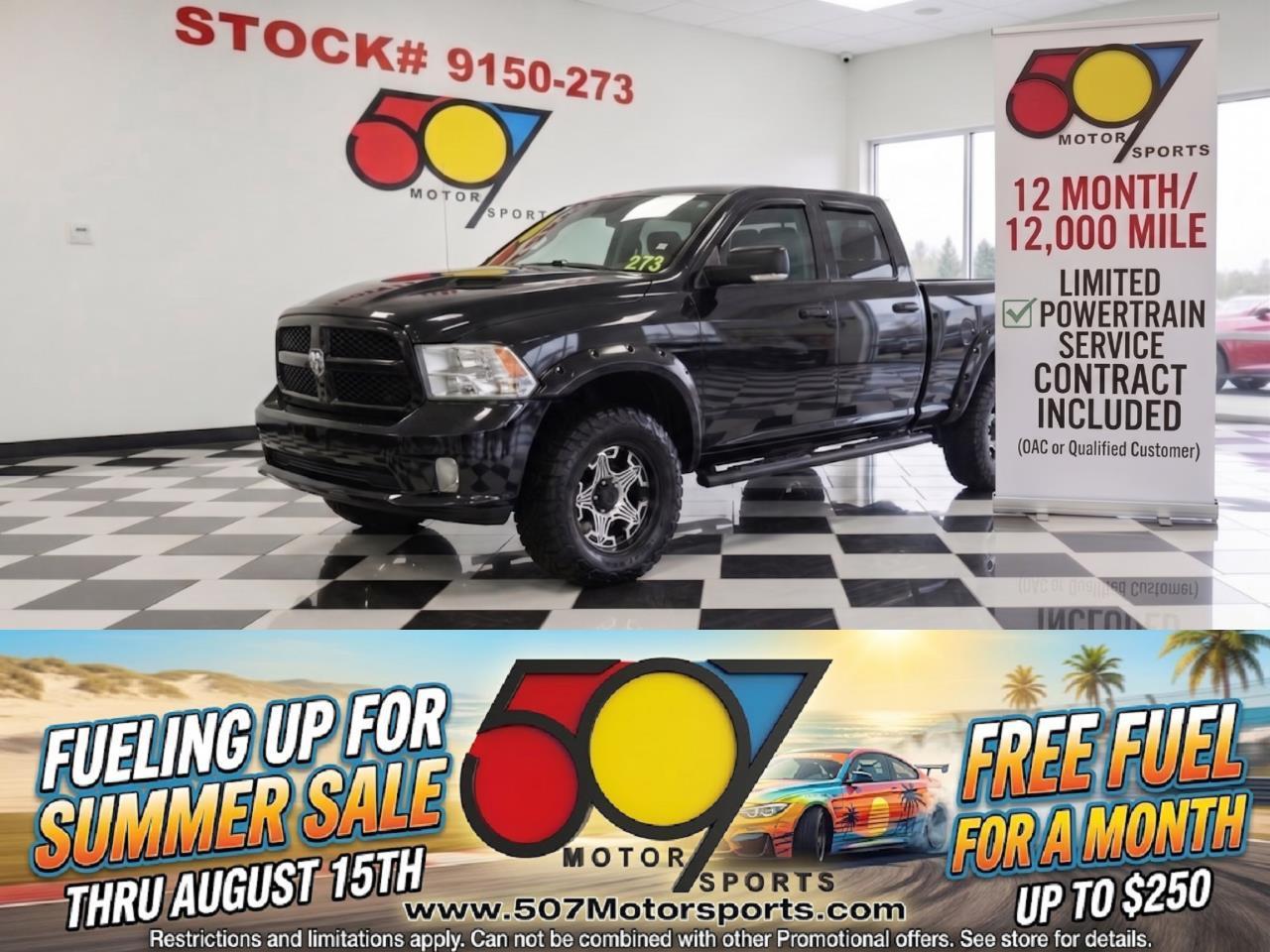 2012 RAM 1500 Sport Quad Cab 4WD