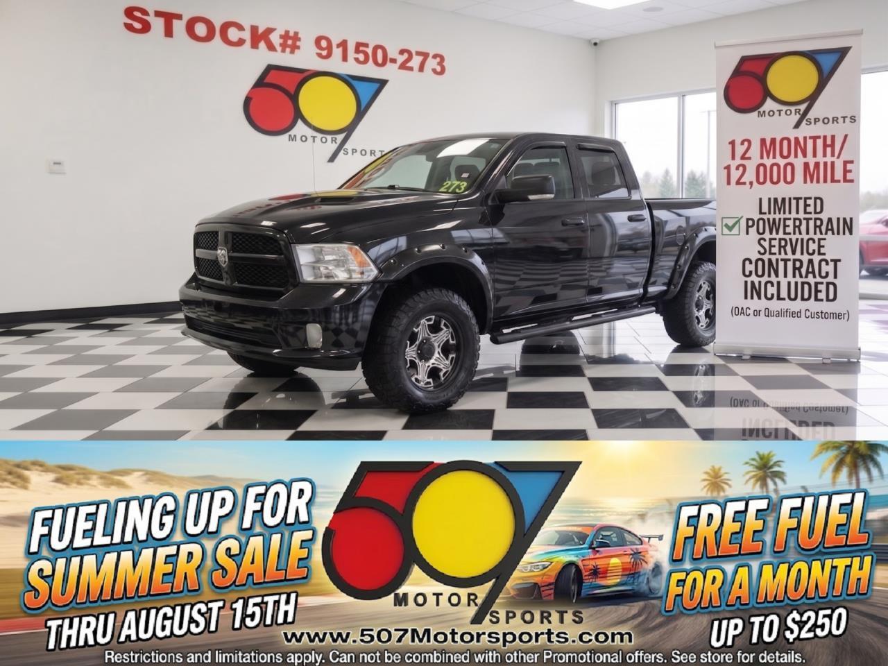 2012 RAM 1500 Sport Quad Cab 4WD