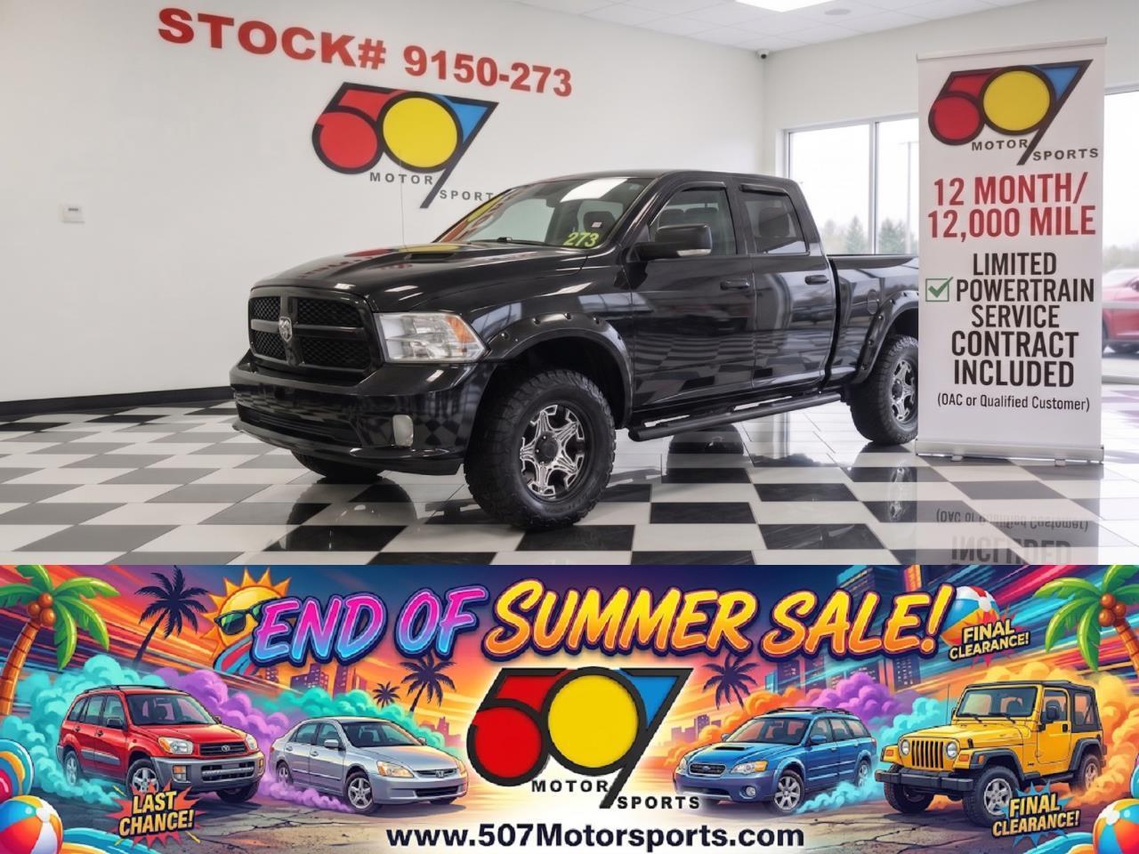 2012 RAM 1500 Sport Quad Cab 4WD