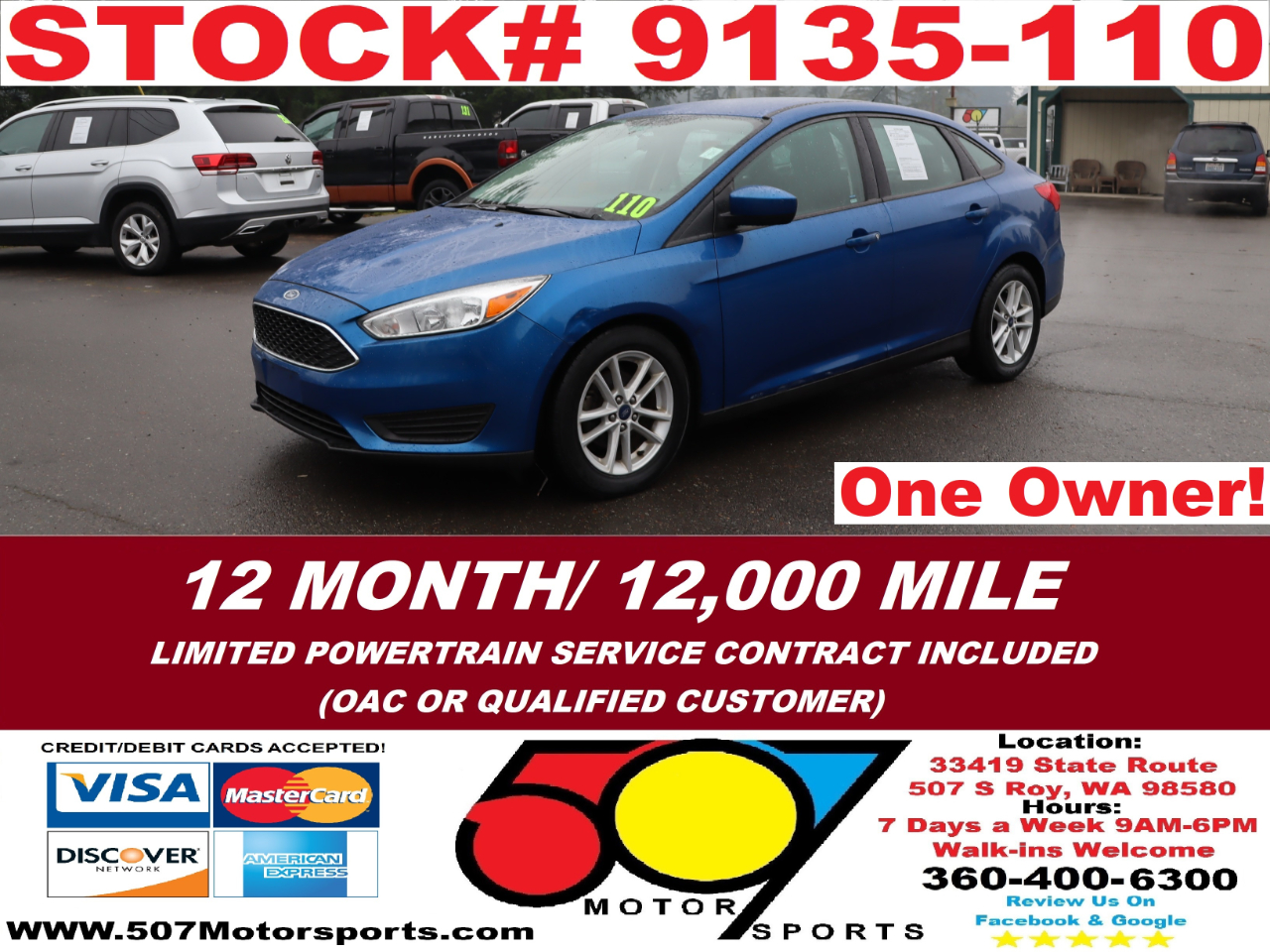 2018 Ford Focus SE