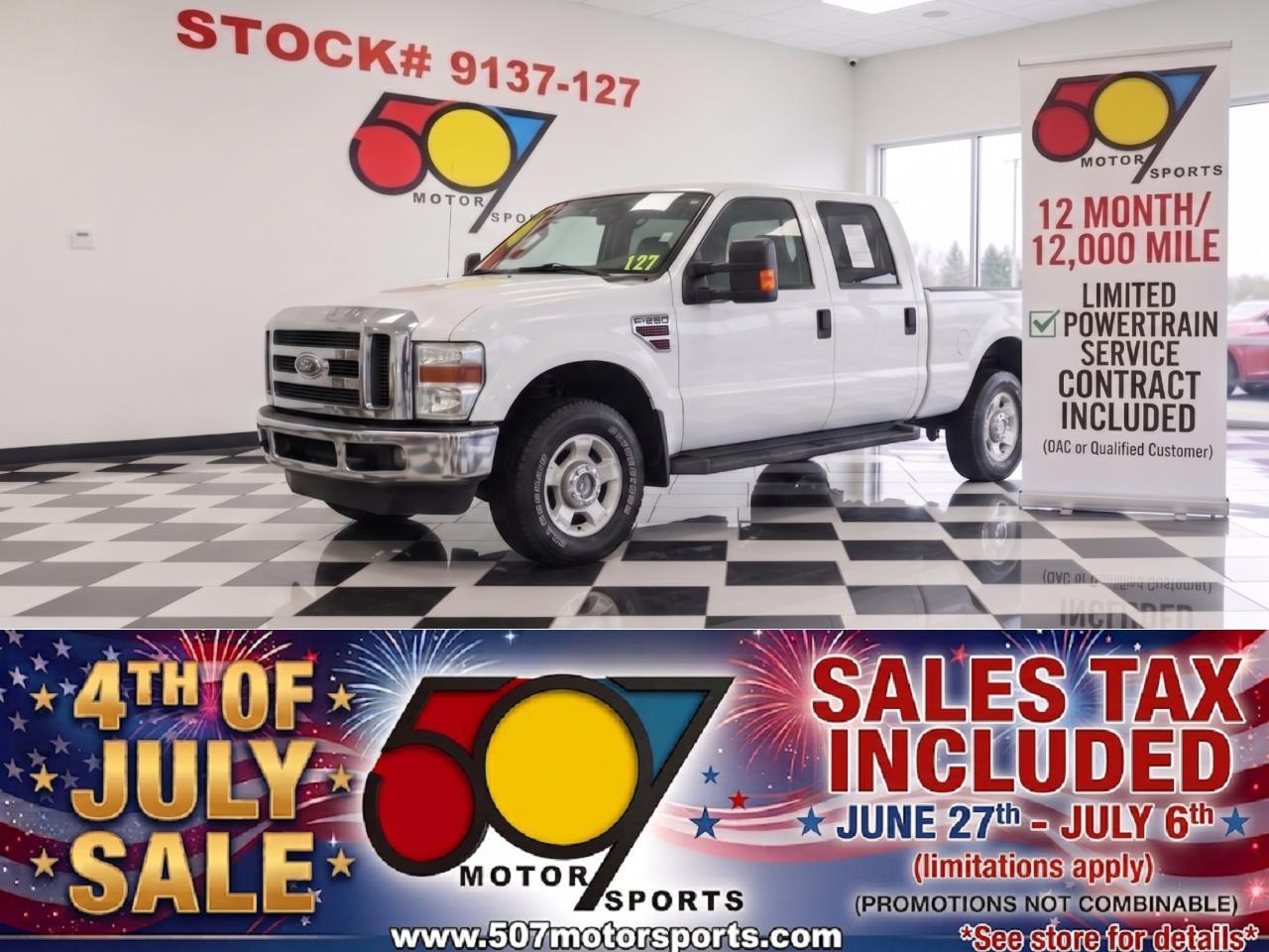 2010 Ford F-350 SD XLT Crew Cab Long Bed 4WD
