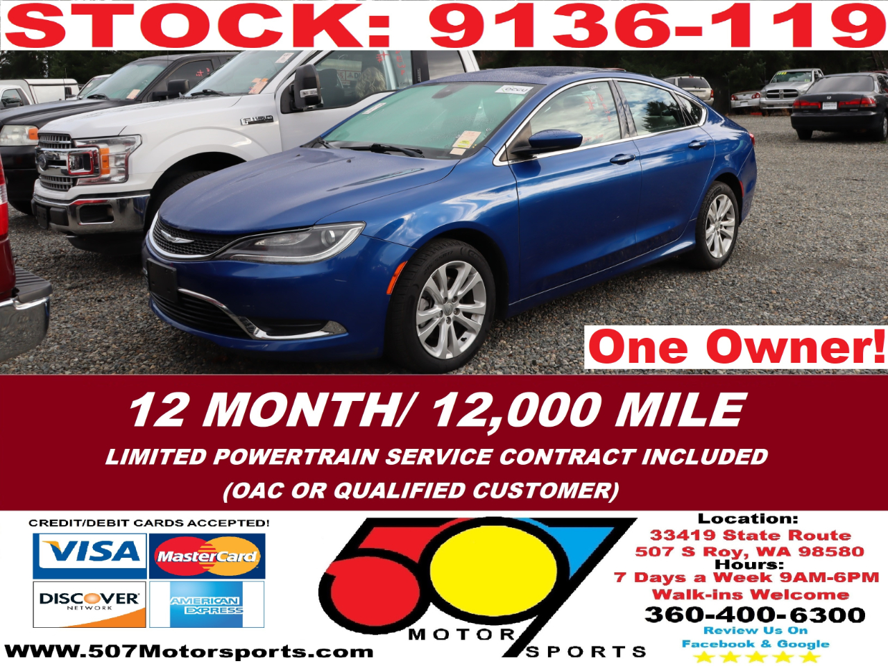 2016 Chrysler 200 Limited