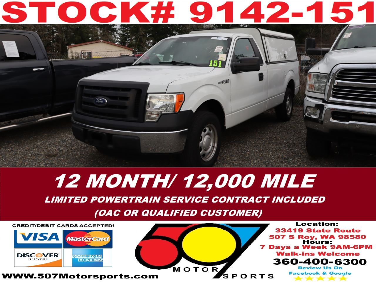 2011 Ford F-150 XL 6.5-ft. Bed 2WD