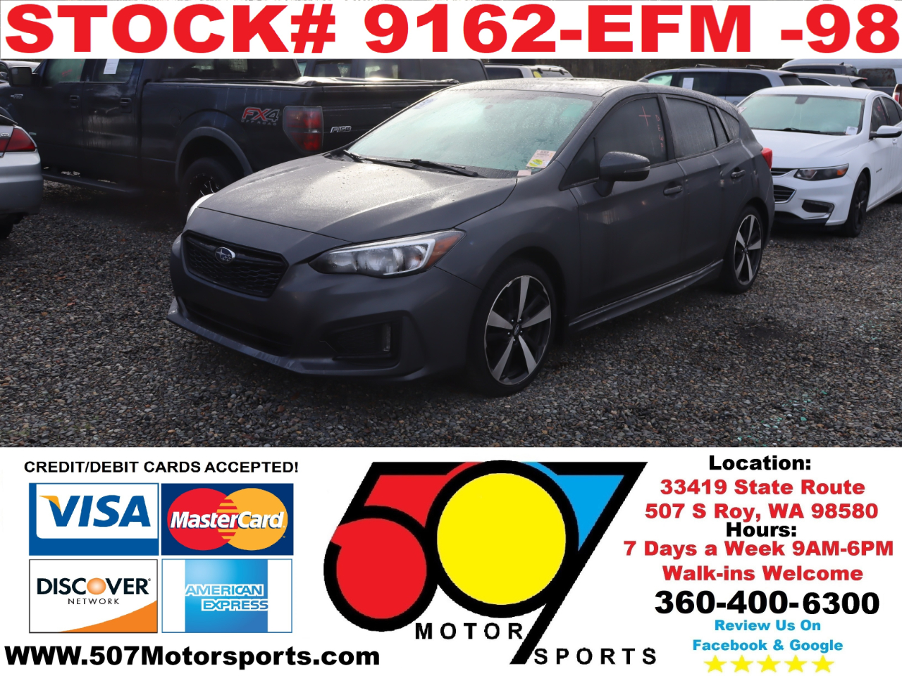 2019 Subaru Impreza 2.0i Sport CVT 5-Door