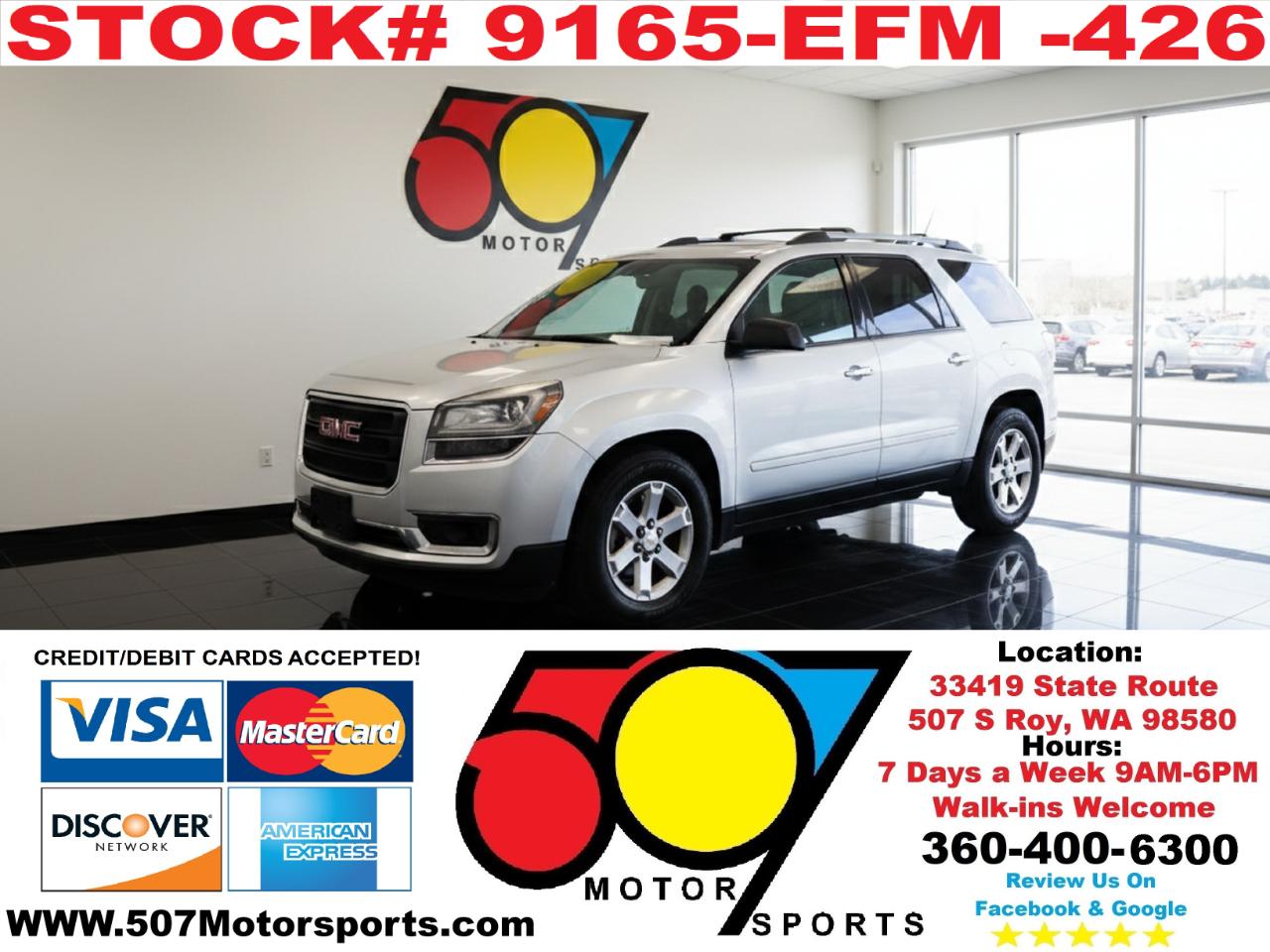 2016 GMC Acadia SLE-2 AWD