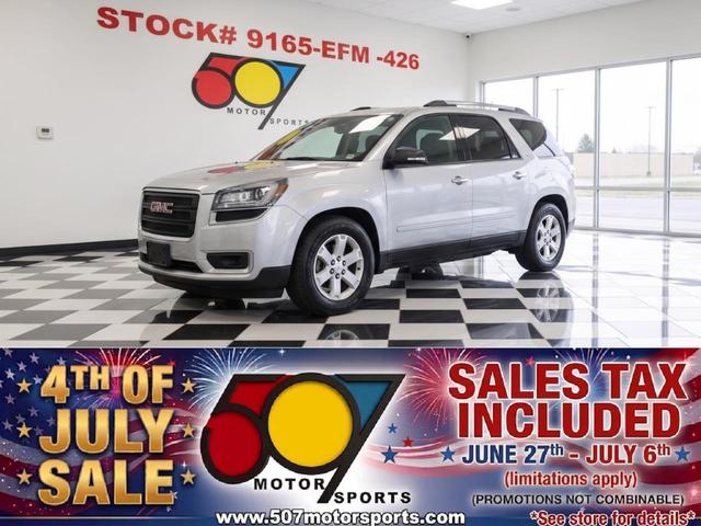 Silver 2016 GMC Acadia SUV / Crossover All-Wheel Drive Automatic