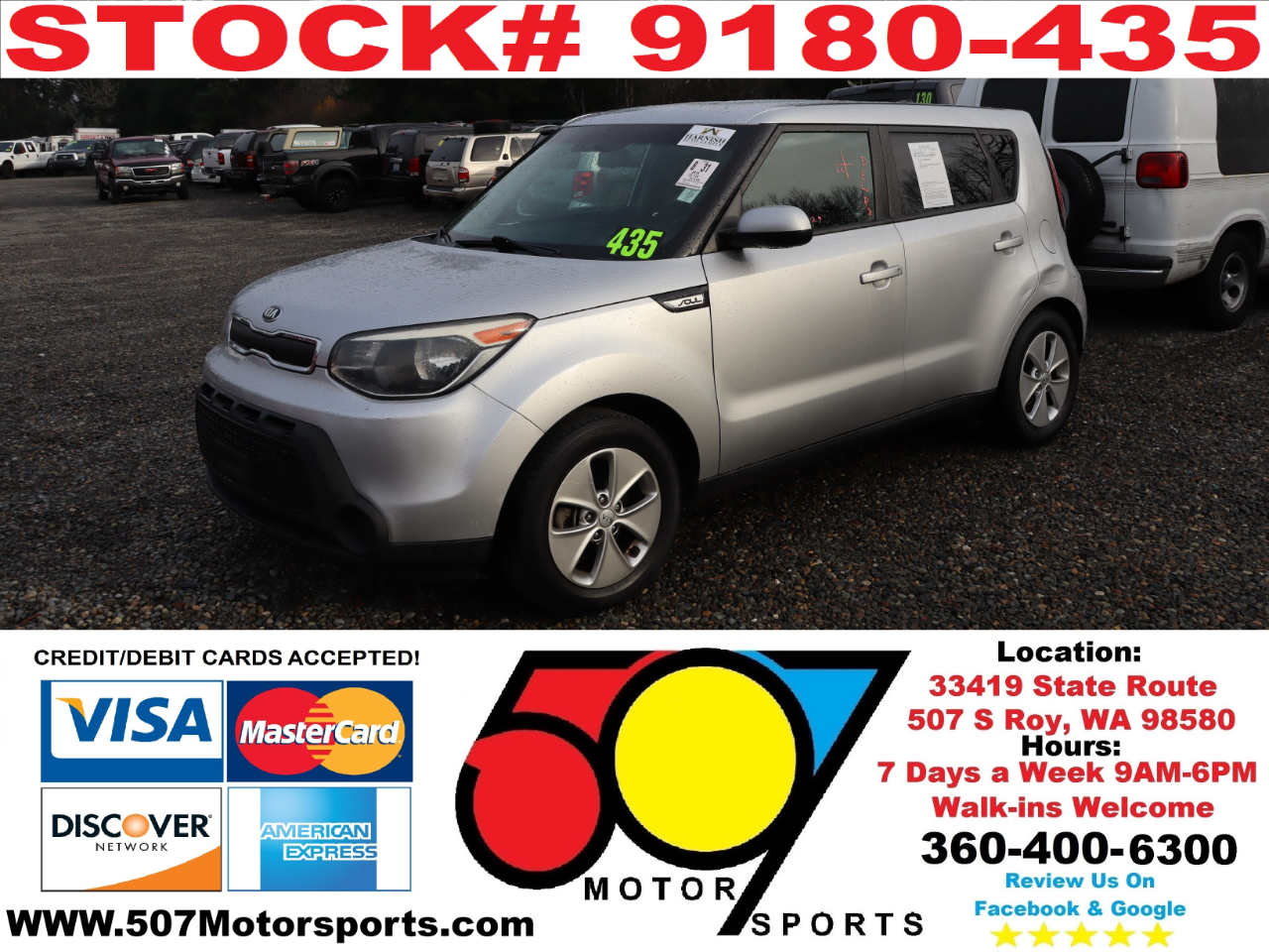2016 Kia Soul Base 6A