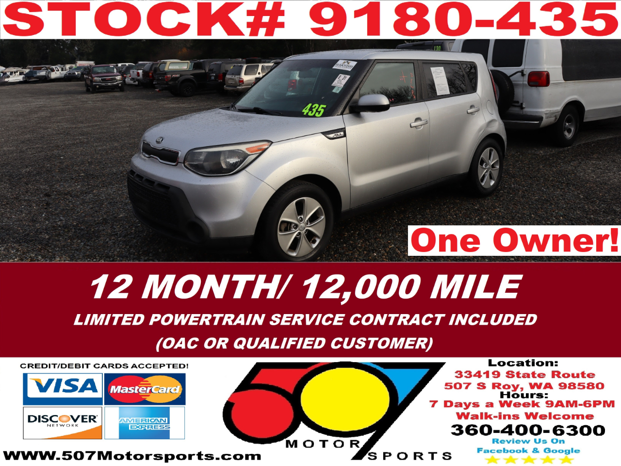 2016 Kia Soul Base 6A