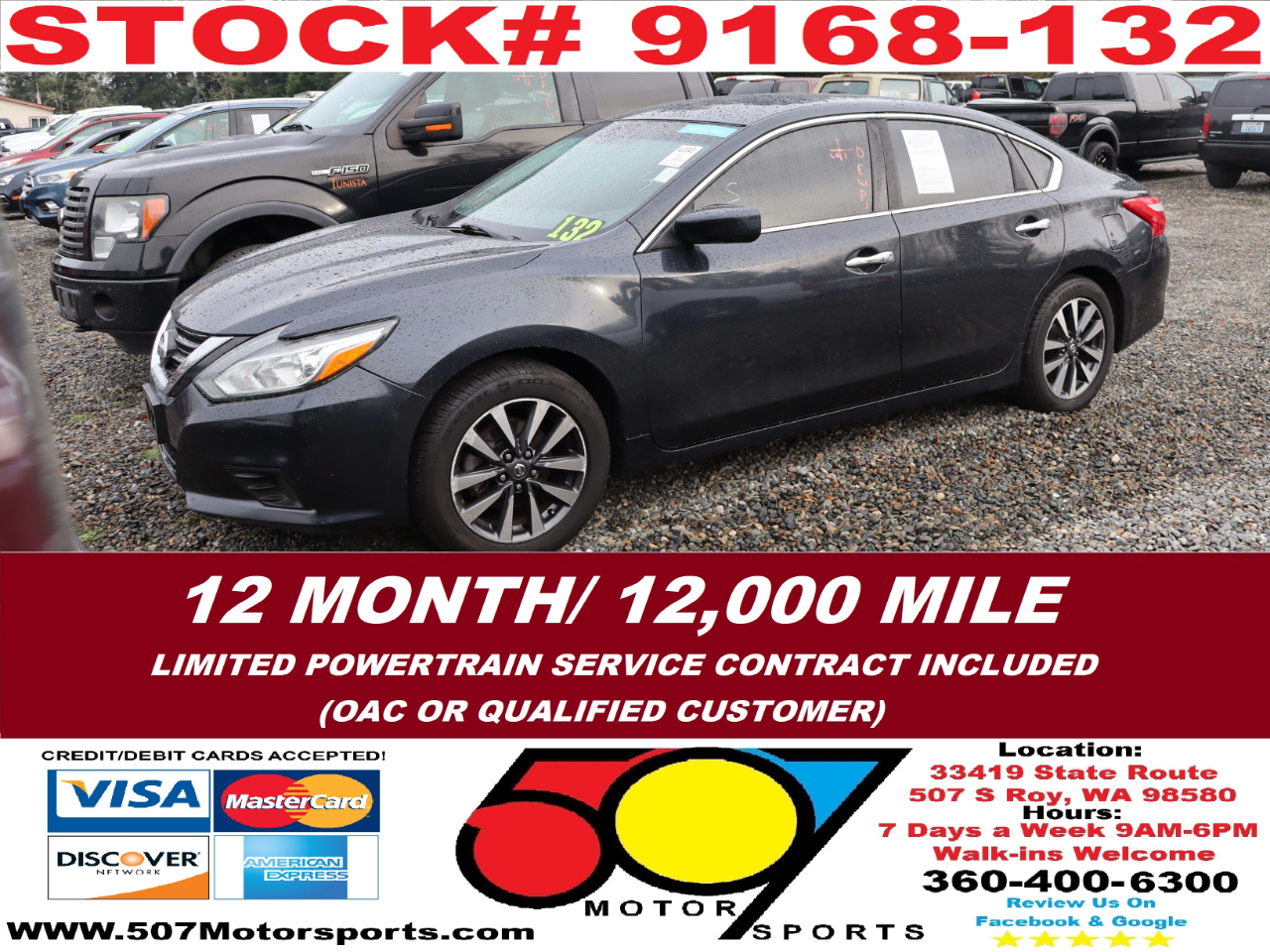 2017 Nissan Altima 2.5 SV