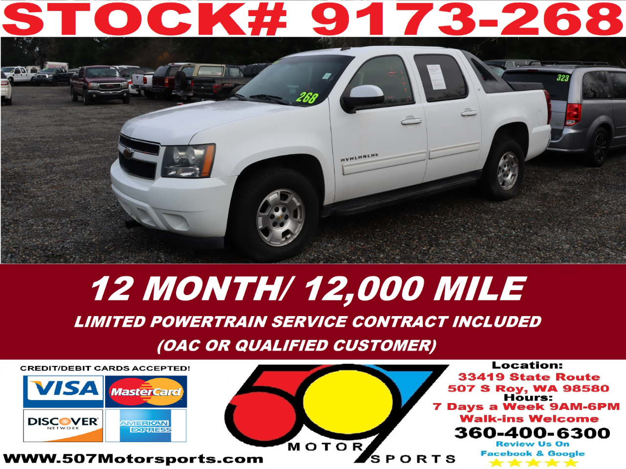 2010 Chevrolet Avalanche LT 4WD