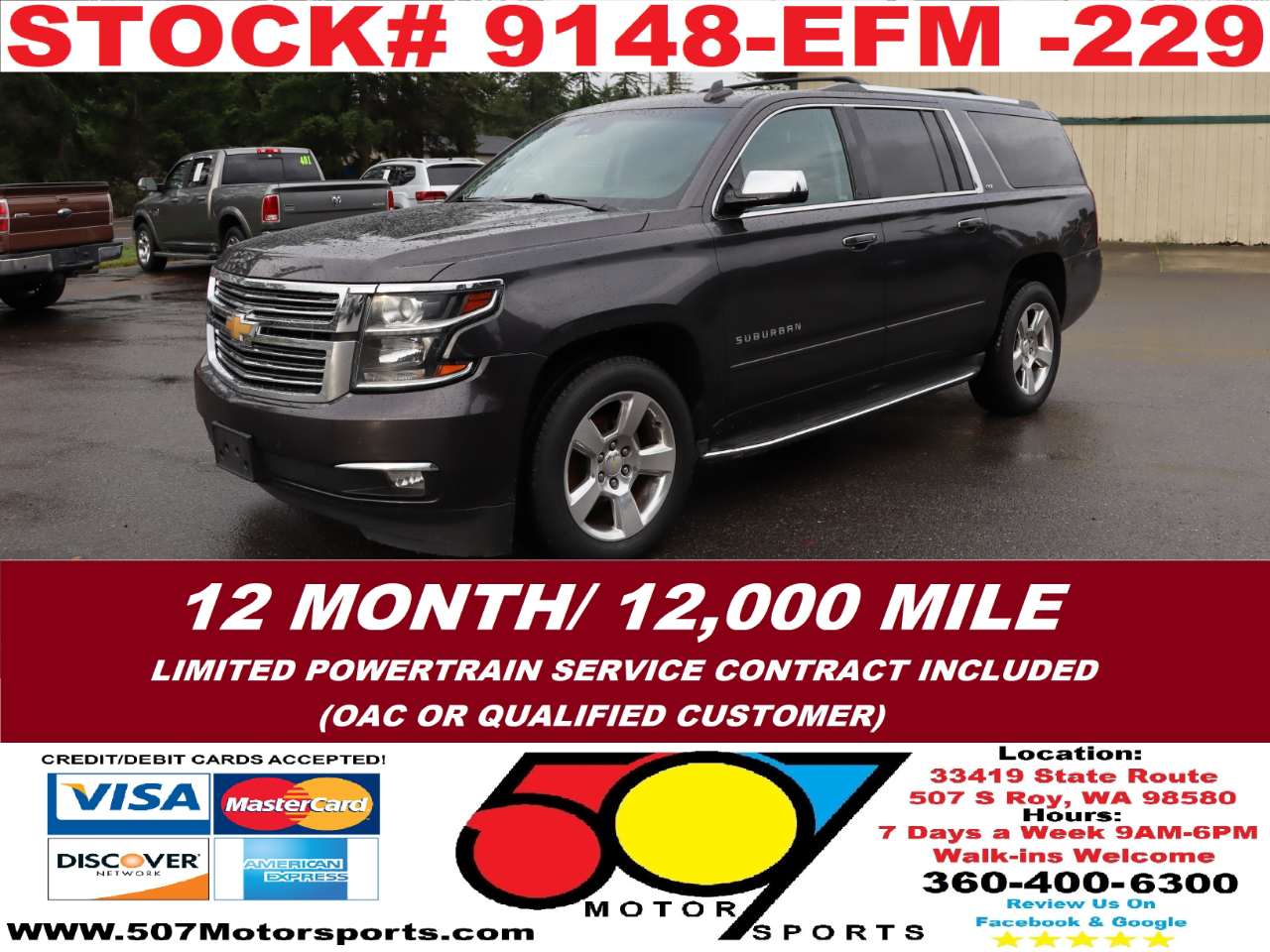 2015 Chevrolet Suburban LTZ 1500 4WD
