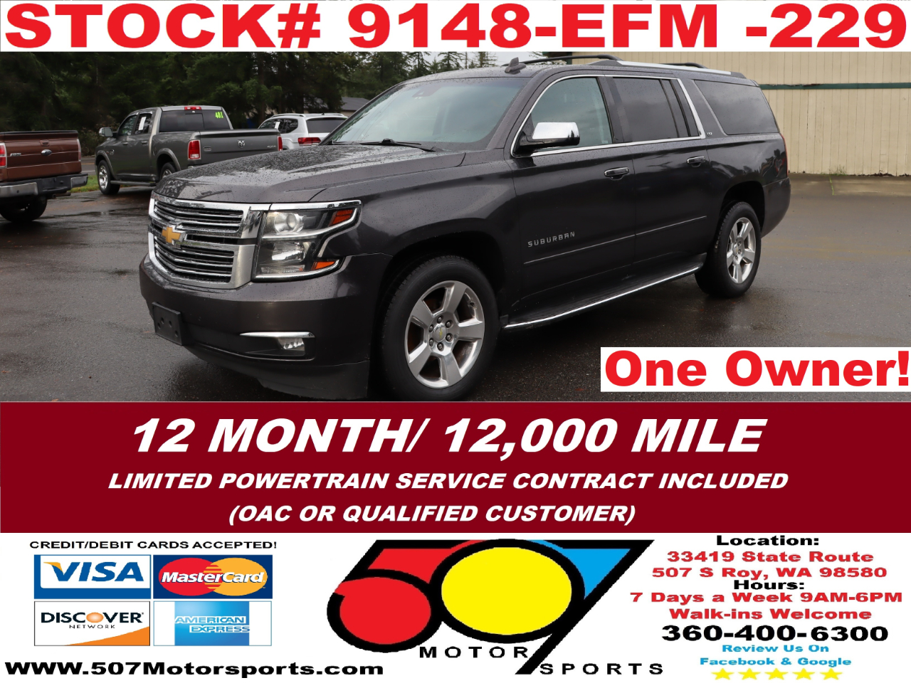 2015 Chevrolet Suburban LTZ 1500 4WD