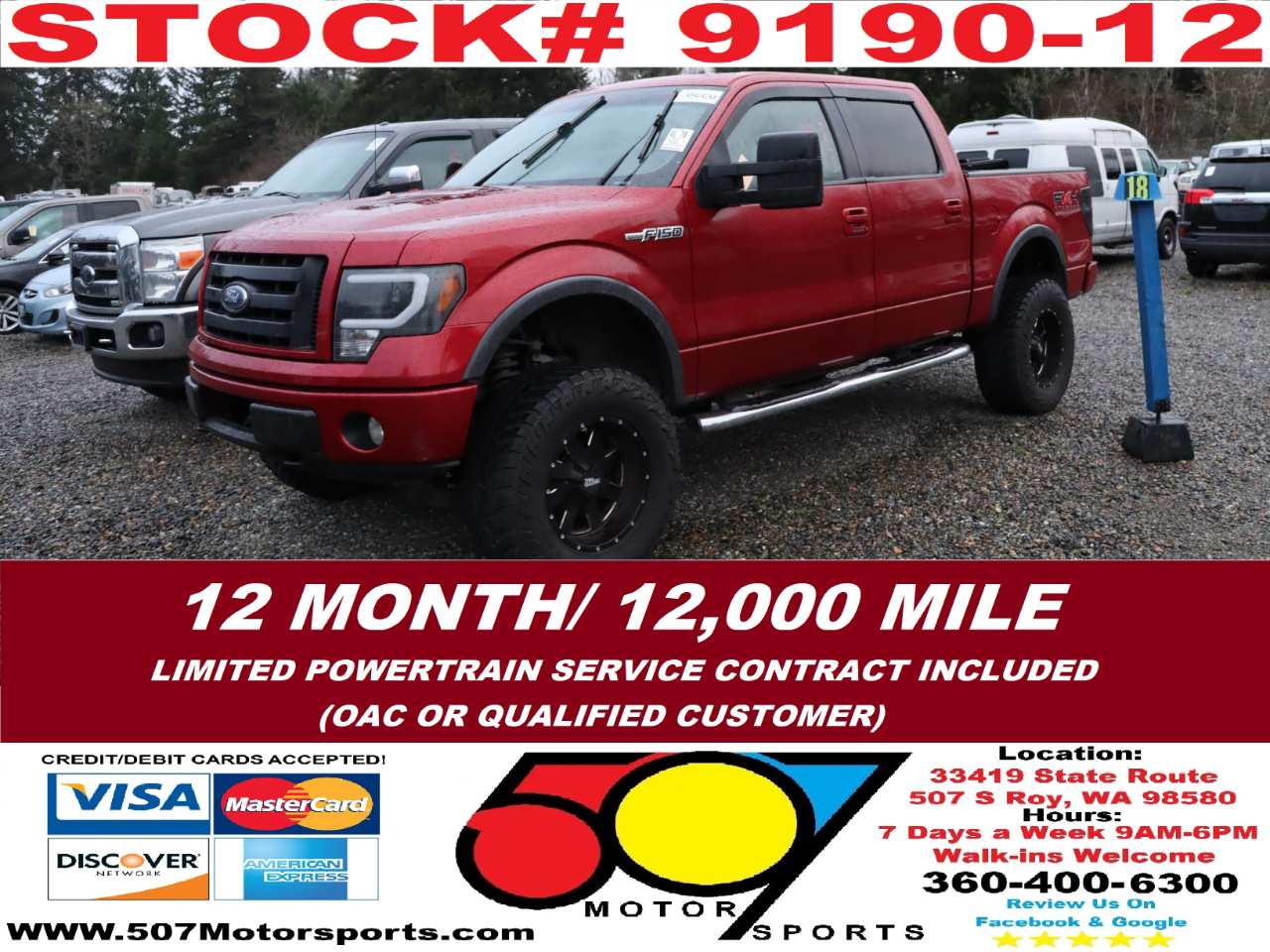 2010 Ford F-150 FX4 SuperCrew 6.5-ft. Bed 4WD