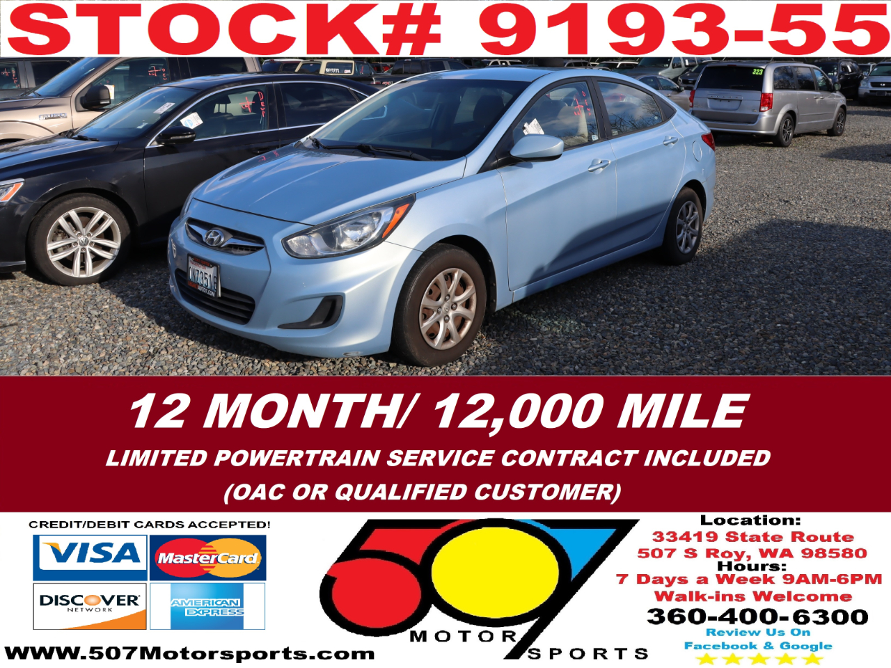 2013 Hyundai Accent GLS 4-Door