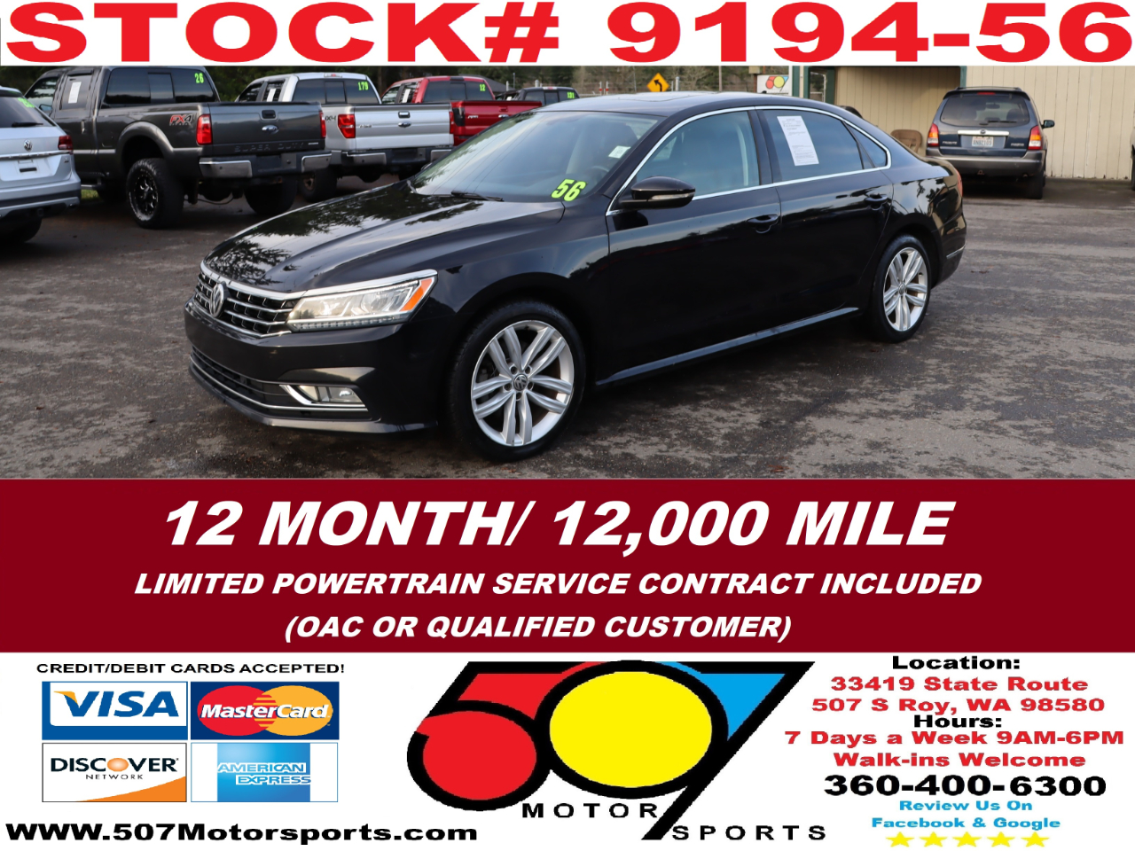 2018 Volkswagen Passat TSI