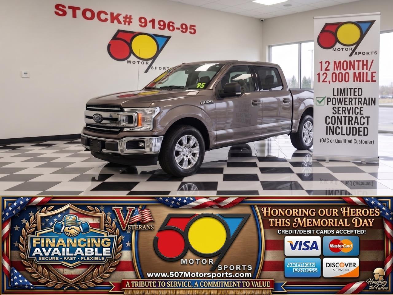 2018 Ford F-150 XLT SuperCrew 5.5-ft. Bed 4WD