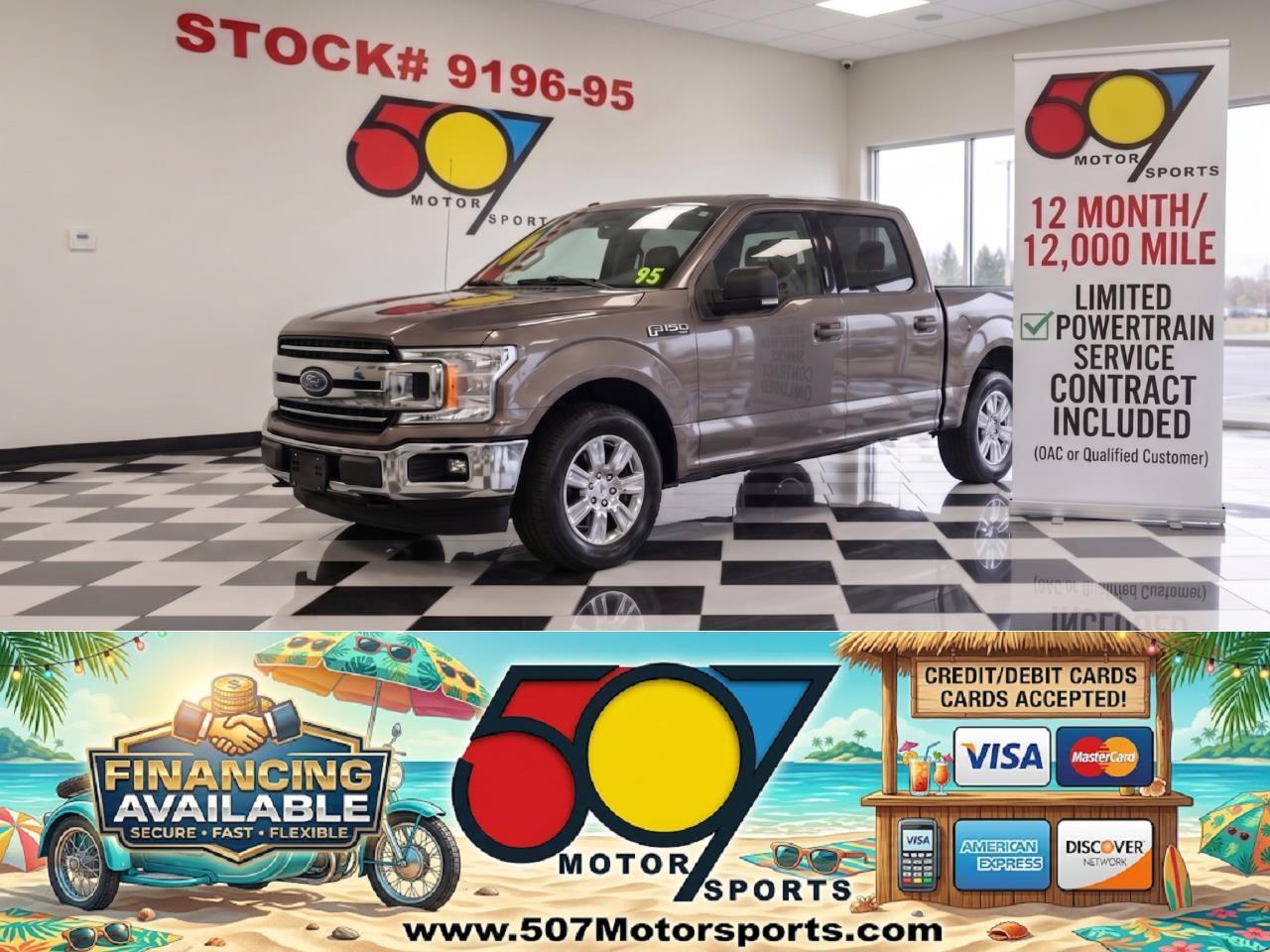 2018 Ford F-150 XLT SuperCrew 5.5-ft. Bed 4WD