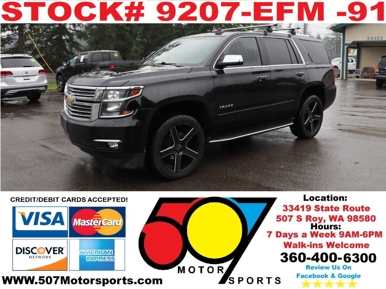 2016 Chevrolet Tahoe LTZ 4WD