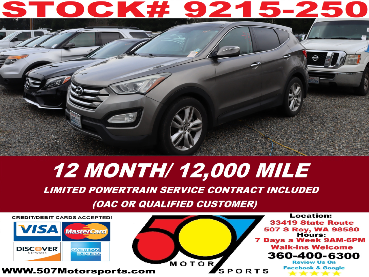 2013 Hyundai Santa Fe Sport 2.0 AWD