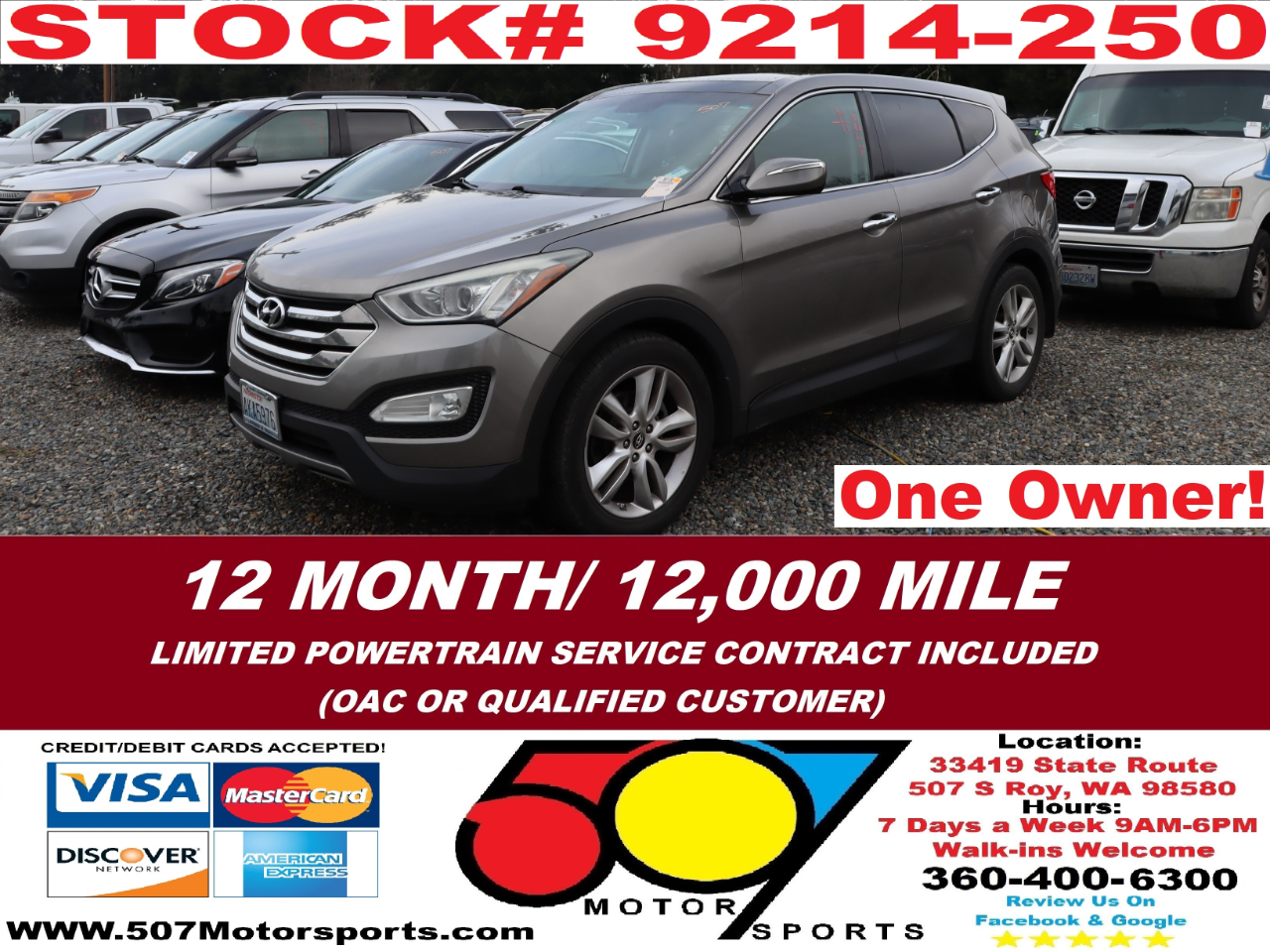 2013 Hyundai Santa Fe Sport 2.0 AWD