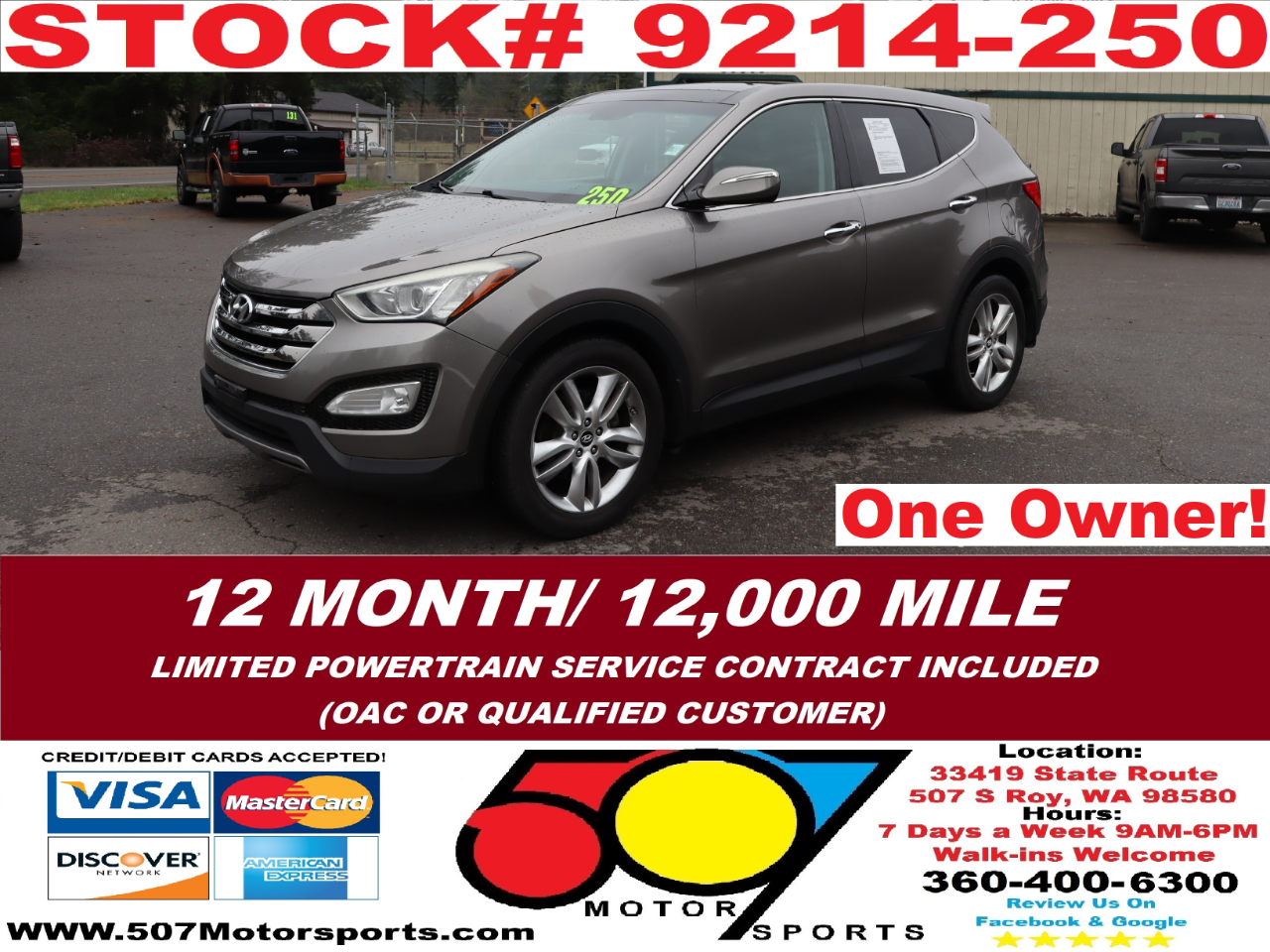 2013 Hyundai Santa Fe Sport 2.0 AWD