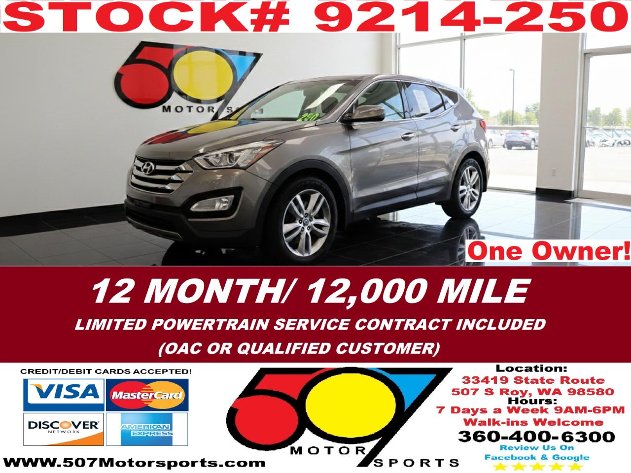 2013 Hyundai Santa Fe Sport 2.0 AWD