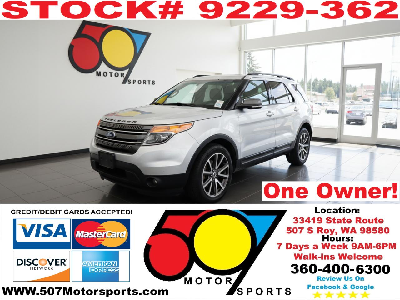 2015 Ford Explorer XLT 4WD