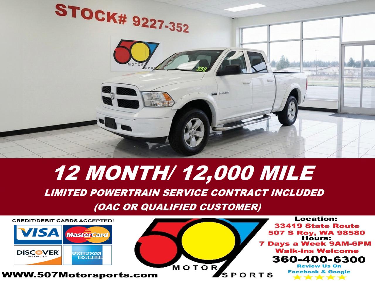 2014 RAM 1500 Tradesman Quad Cab 4WD