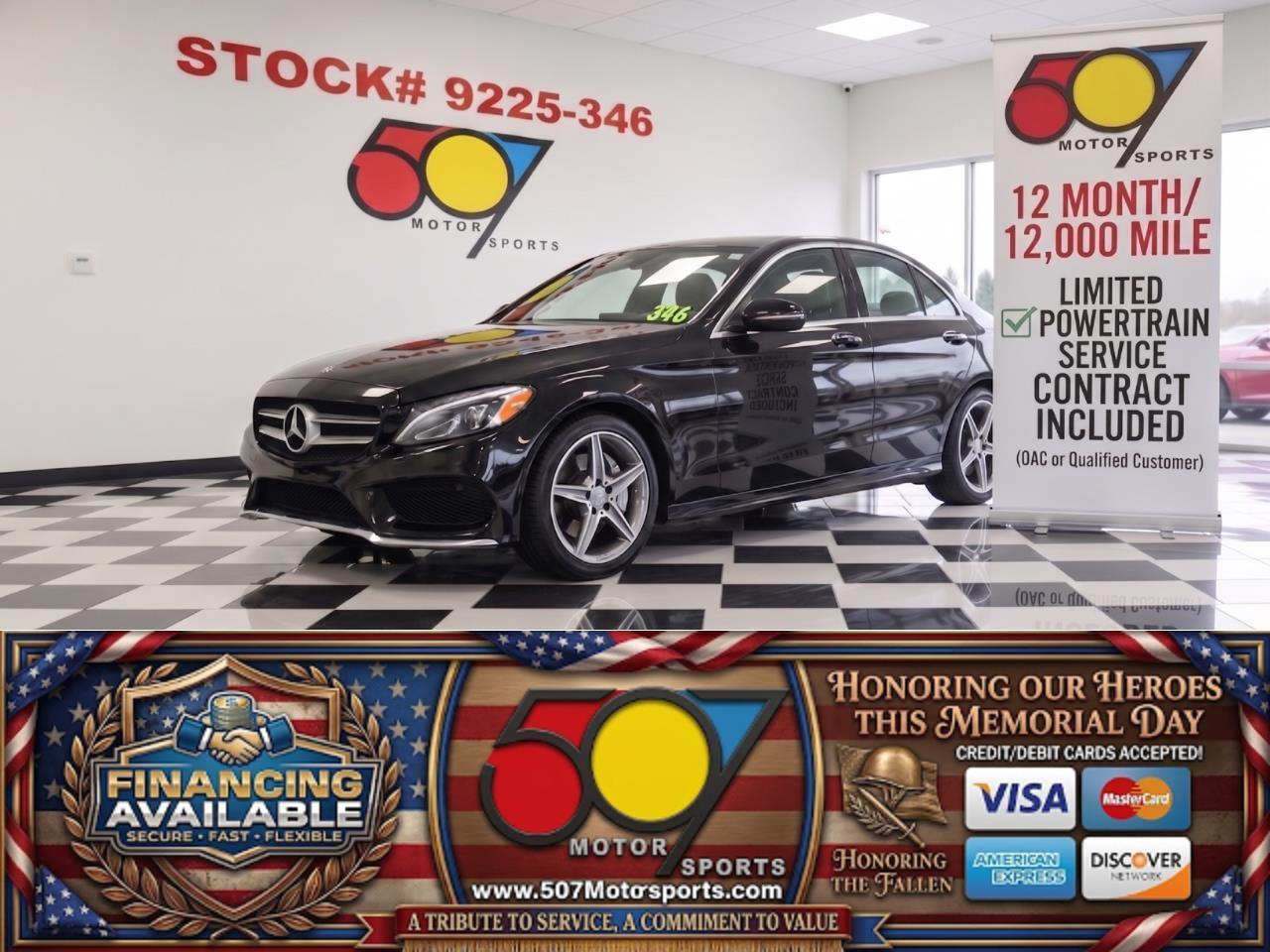 2015 Mercedes-Benz C-Class C300 4MATIC Sedan