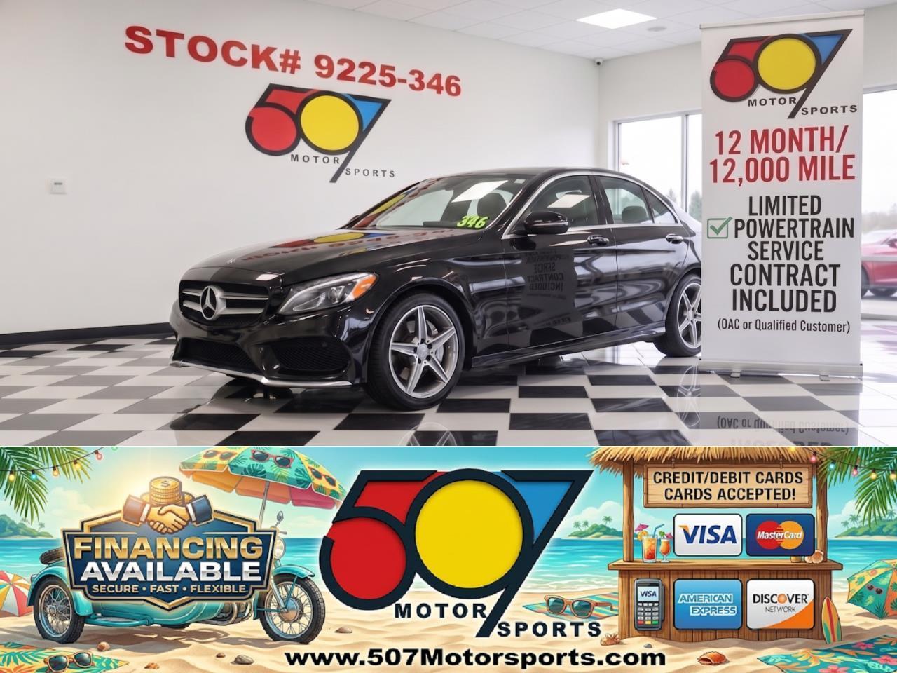2015 Mercedes-Benz C-Class C300 4MATIC Sedan