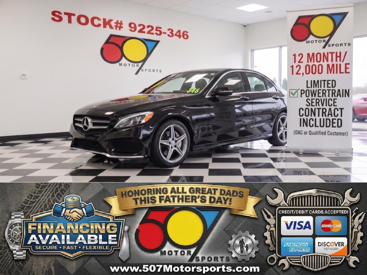 2015 Mercedes-Benz C-Class C300 4MATIC Sedan