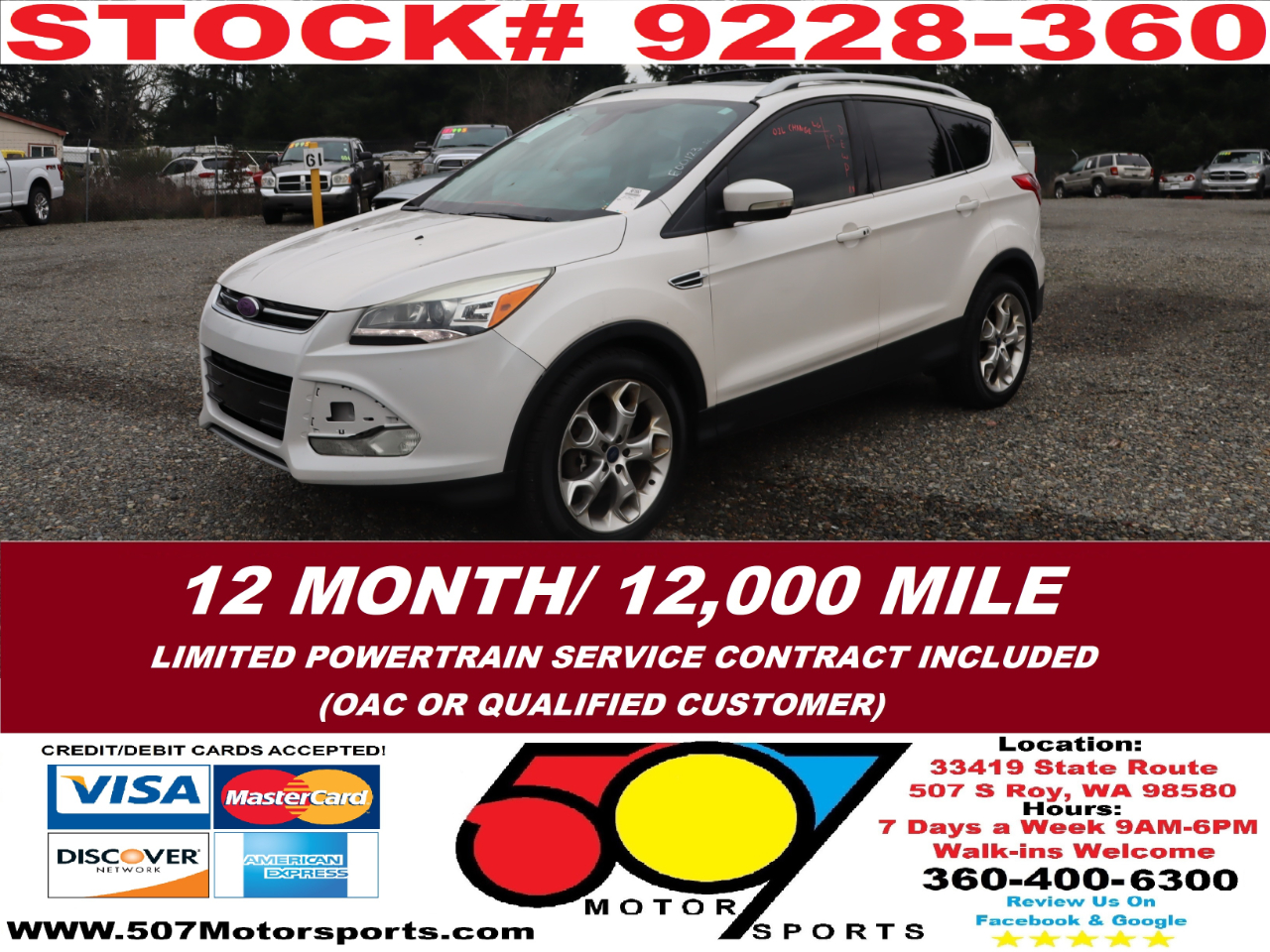 2013 Ford Escape Titanium 4WD