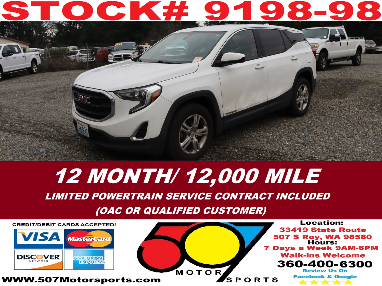 2020 GMC Terrain SLE AWD