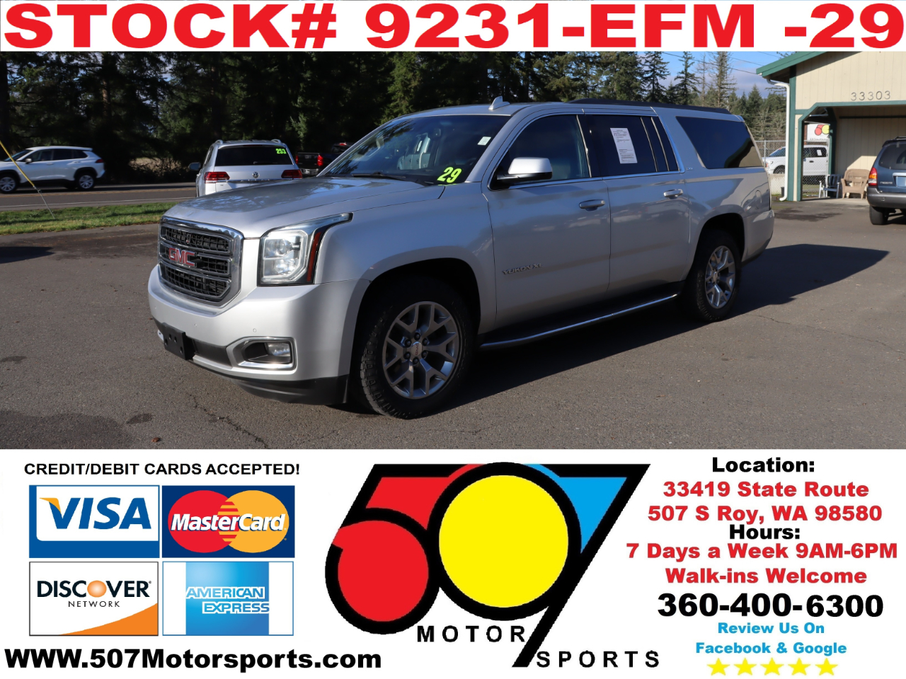 2018 GMC Yukon XL SLT 4WD